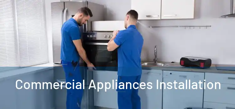 Commercial Appliances Installation 