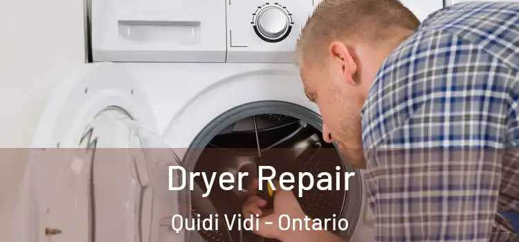 Dryer Repair Quidi Vidi - Ontario