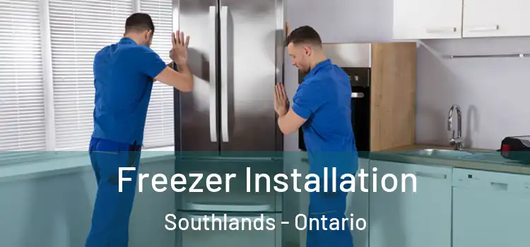Freezer Installation Southlands - Ontario