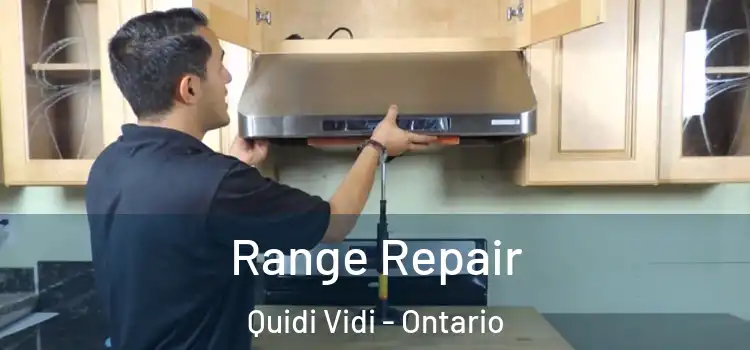 Range Repair Quidi Vidi - Ontario