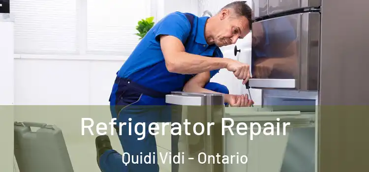 Refrigerator Repair Quidi Vidi - Ontario