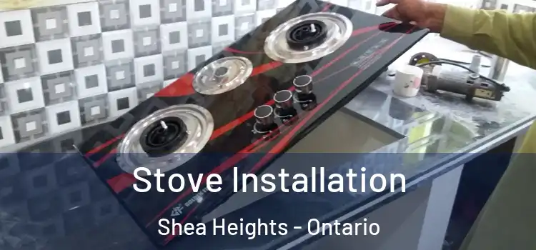 Stove Installation Shea Heights - Ontario
