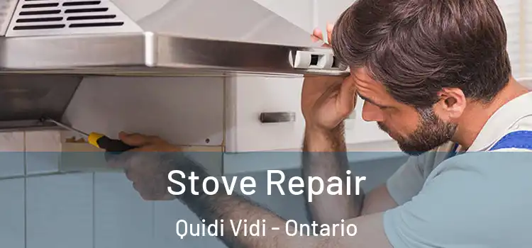 Stove Repair Quidi Vidi - Ontario
